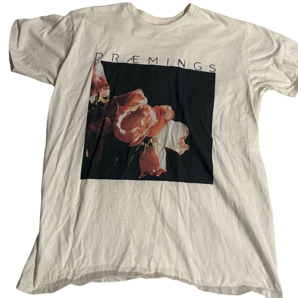 Dreamings White Cotton T-Shirt